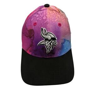 New Era NFL Minnesota Vikings Tie Dye Watercolor Hat Fitted Small/Medium